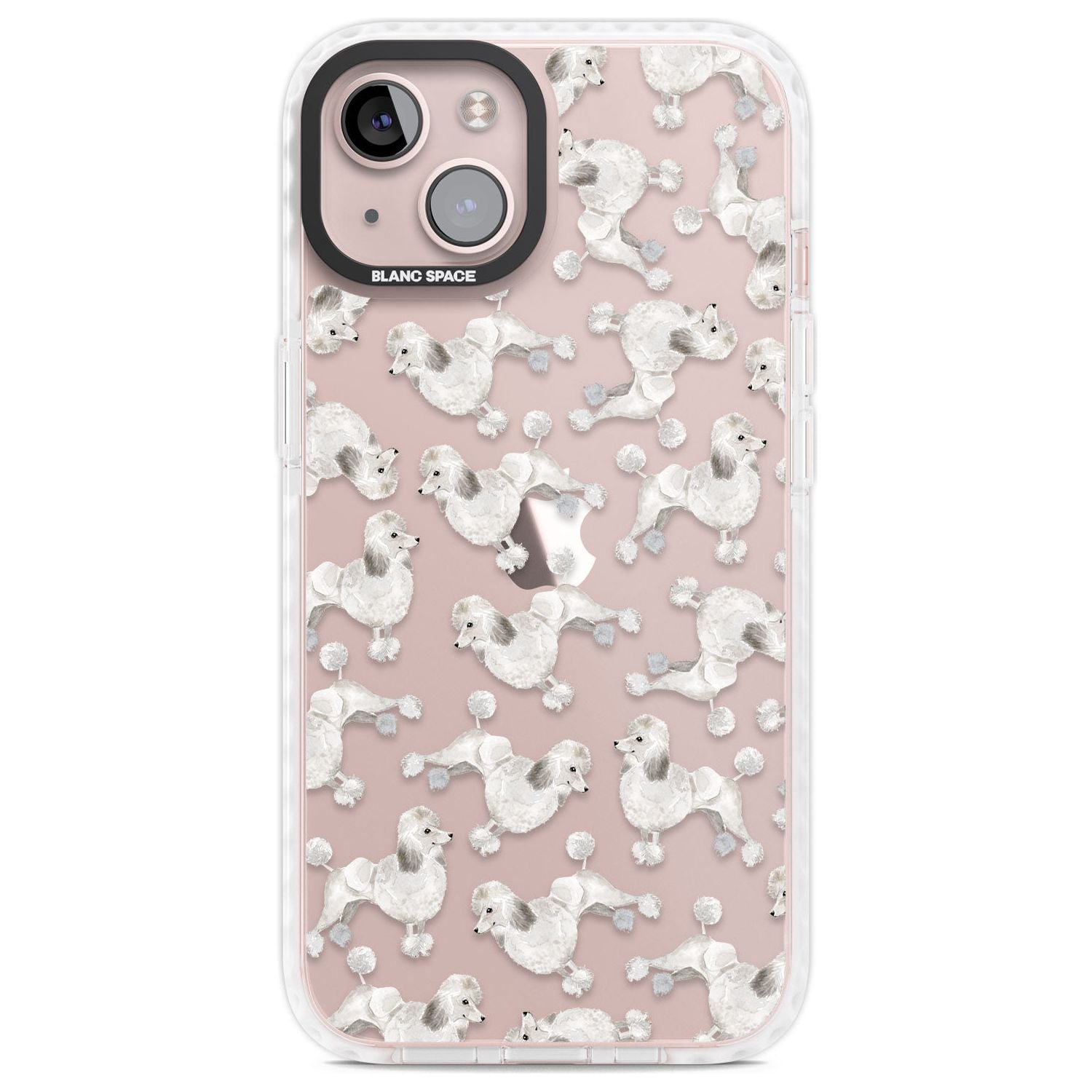 Poodle Watercolor Pattern