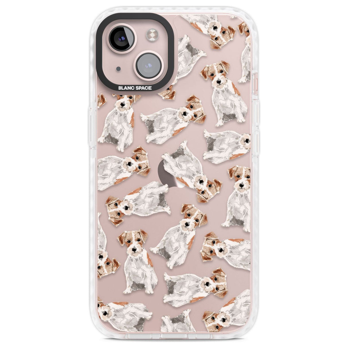 Wirehaired Jack Russell Watercolour Dog Pattern
