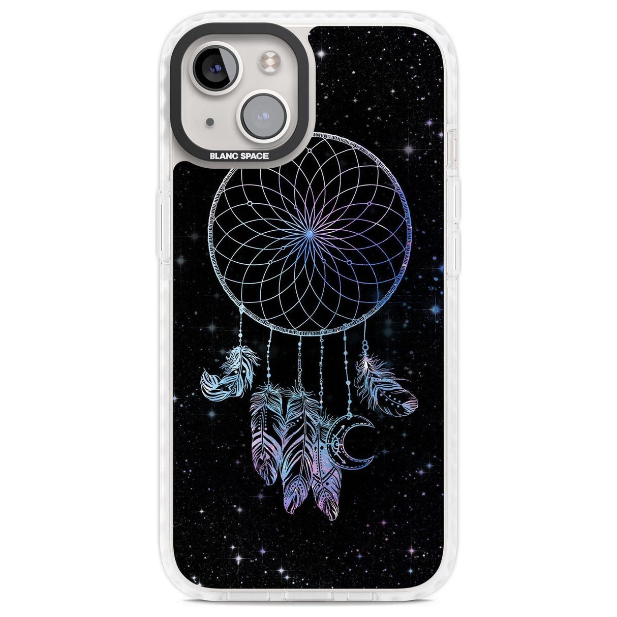 Dreamcatcher Space Stars Galaxy Print Phone Case iPhone 13 / Impact Case,iPhone 14 / Impact Case,iPhone 15 Plus / Impact Case,iPhone 15 / Impact Case Blanc Space