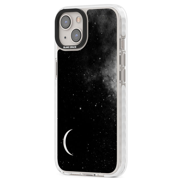 Night Sky Galaxies: Crescent Moon Phone Case iPhone 15 Pro Max / Black Impact Case,iPhone 15 Plus / Black Impact Case,iPhone 15 Pro / Black Impact Case,iPhone 15 / Black Impact Case,iPhone 15 Pro Max / Impact Case,iPhone 15 Plus / Impact Case,iPhone 15 Pro / Impact Case,iPhone 15 / Impact Case,iPhone 15 Pro Max / Magsafe Black Impact Case,iPhone 15 Plus / Magsafe Black Impact Case,iPhone 15 Pro / Magsafe Black Impact Case,iPhone 15 / Magsafe Black Impact Case,iPhone 14 Pro Max / Black Impact Case,iPhone 14 