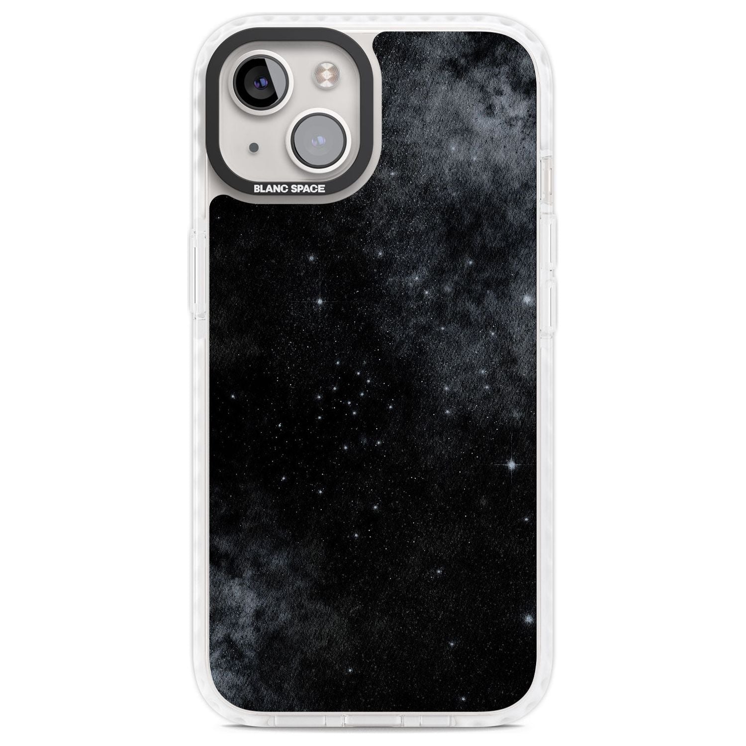 Night Sky Galaxies: Shimmering Stars Phone Case iPhone 13 / Impact Case,iPhone 14 / Impact Case,iPhone 15 / Impact Case,iPhone 15 Plus / Impact Case Blanc Space