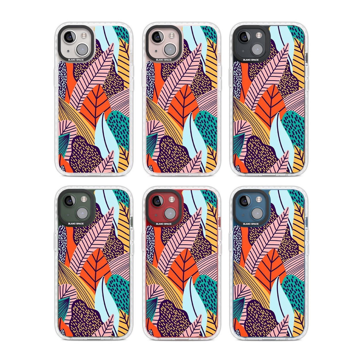 Abstract LeavesPhone Case for iPhone 14