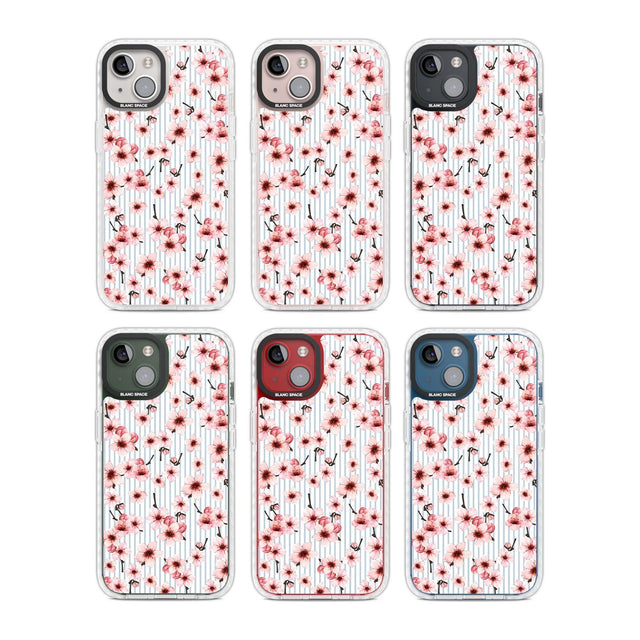 Cherry Blossoms on Blue Stripes Pattern Phone Case iPhone 15 Pro Max / Black Impact Case,iPhone 15 Plus / Black Impact Case,iPhone 15 Pro / Black Impact Case,iPhone 15 / Black Impact Case,iPhone 15 Pro Max / Impact Case,iPhone 15 Plus / Impact Case,iPhone 15 Pro / Impact Case,iPhone 15 / Impact Case,iPhone 15 Pro Max / Magsafe Black Impact Case,iPhone 15 Plus / Magsafe Black Impact Case,iPhone 15 Pro / Magsafe Black Impact Case,iPhone 15 / Magsafe Black Impact Case,iPhone 14 Pro Max / Black Impact Case,iPho