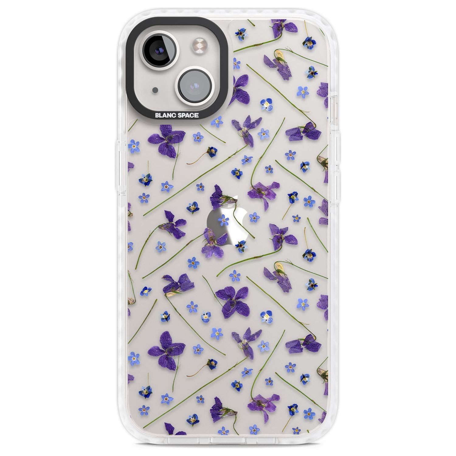 Pressed Violet Flower