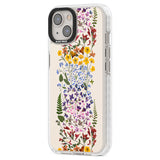 Wildflower Stripe Design - Cream