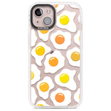 Fried Egg Pattern Phone Case iPhone 13 / Impact Case,iPhone 14 / Impact Case,iPhone 15 Plus / Impact Case,iPhone 15 / Impact Case Blanc Space