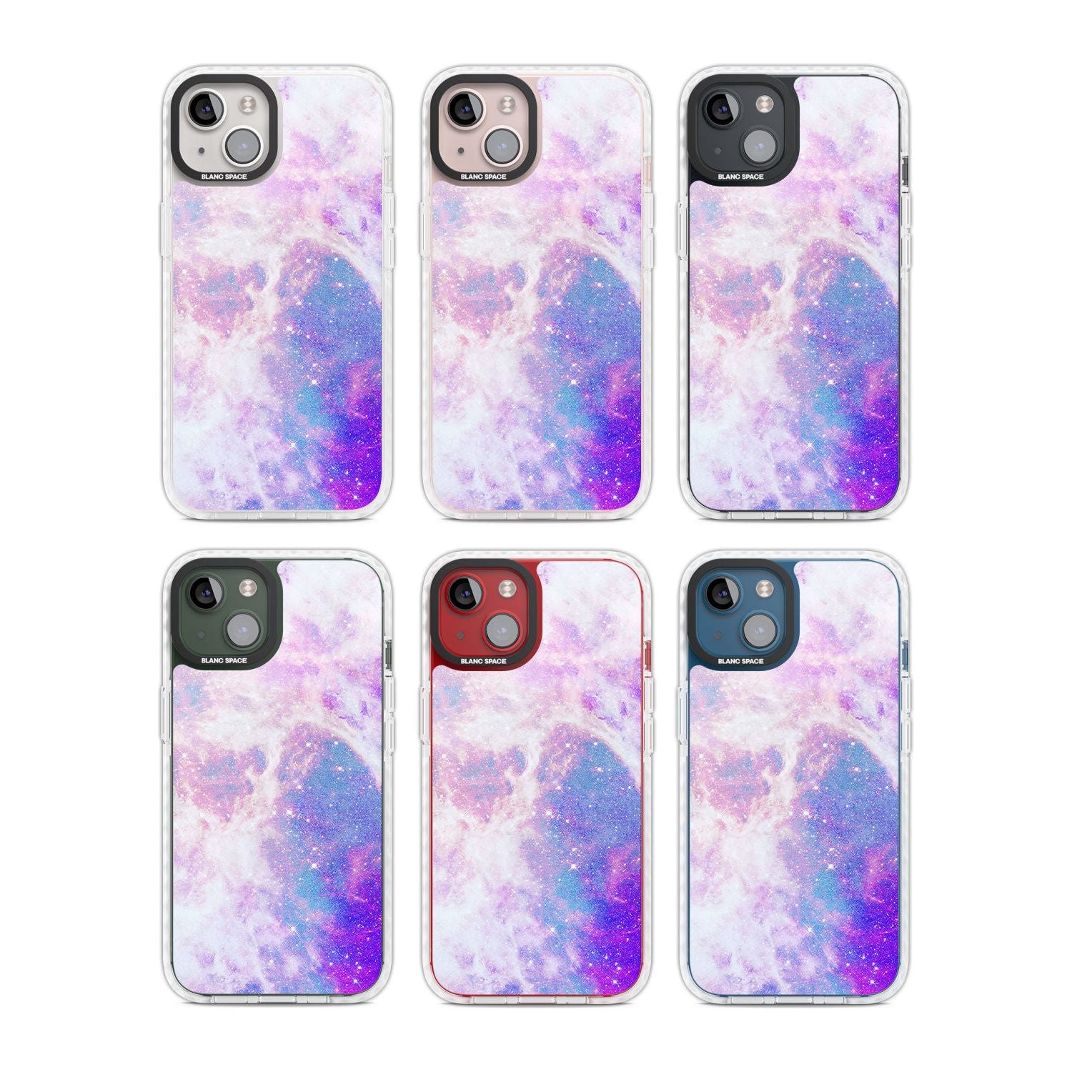 Purple & Blue Galaxy Pattern Design