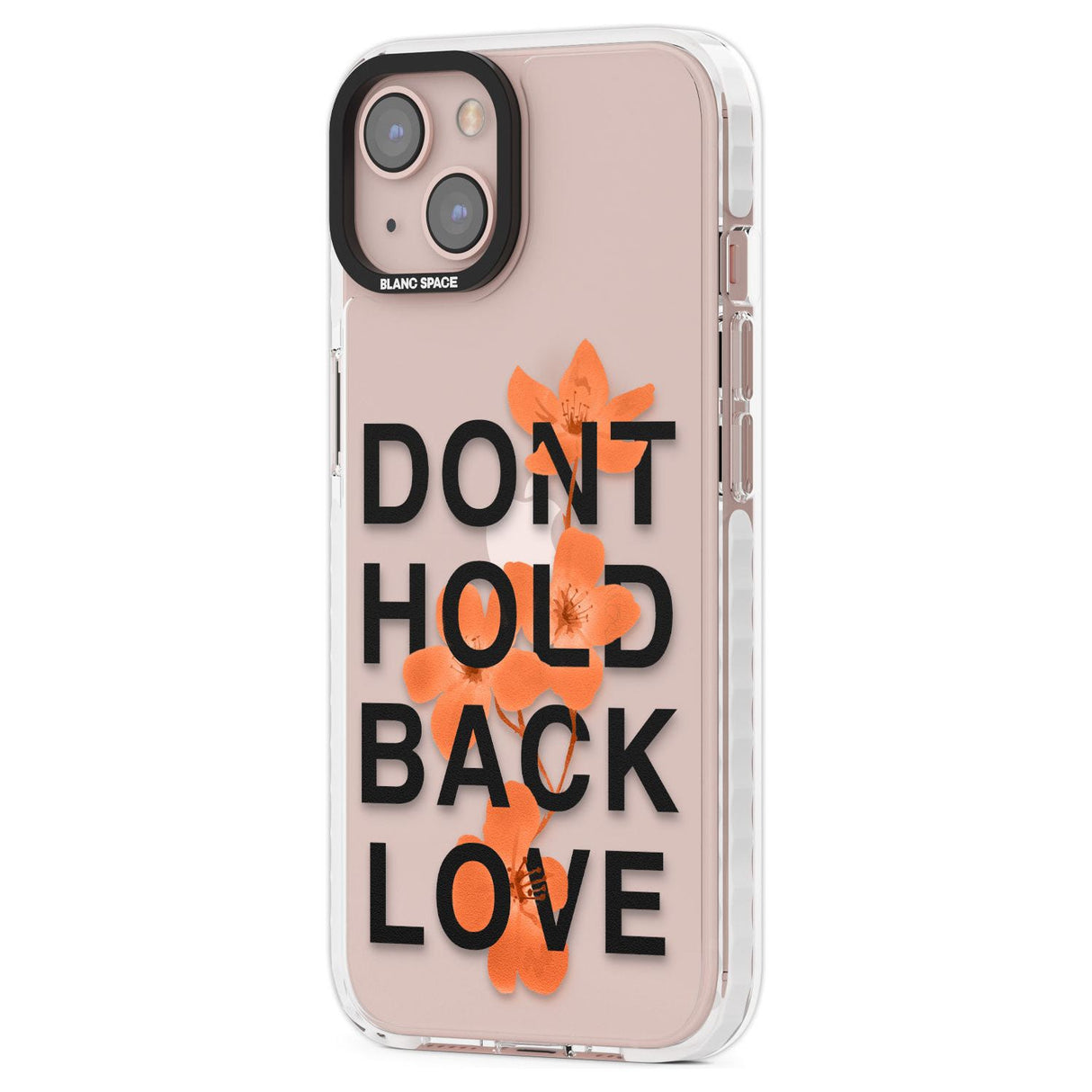 Don't Hold Back Love - Blue & WhitePhone Case for iPhone 14