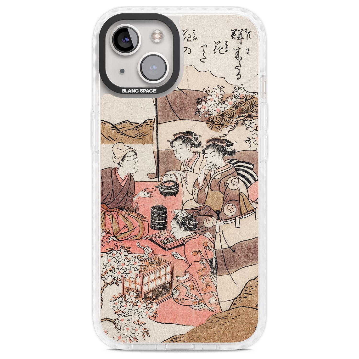 Japanese Afternoon Tea Phone Case iPhone 13 / Impact Case,iPhone 14 / Impact Case,iPhone 15 Plus / Impact Case,iPhone 15 / Impact Case Blanc Space