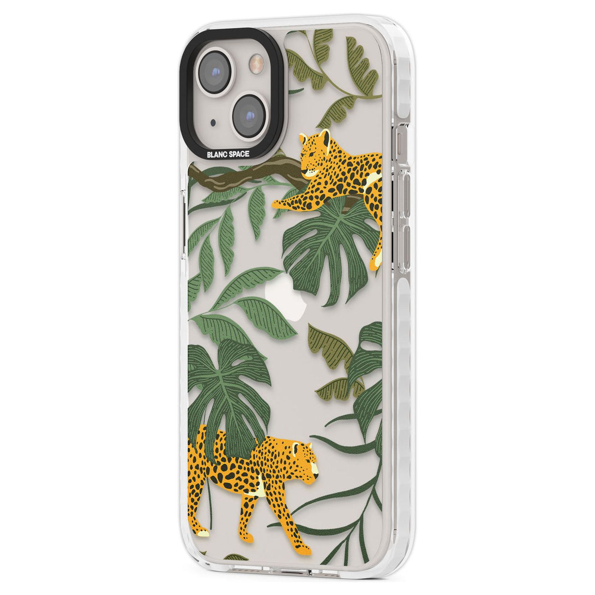 Two Jaguars & Foliage Jungle Cat Pattern