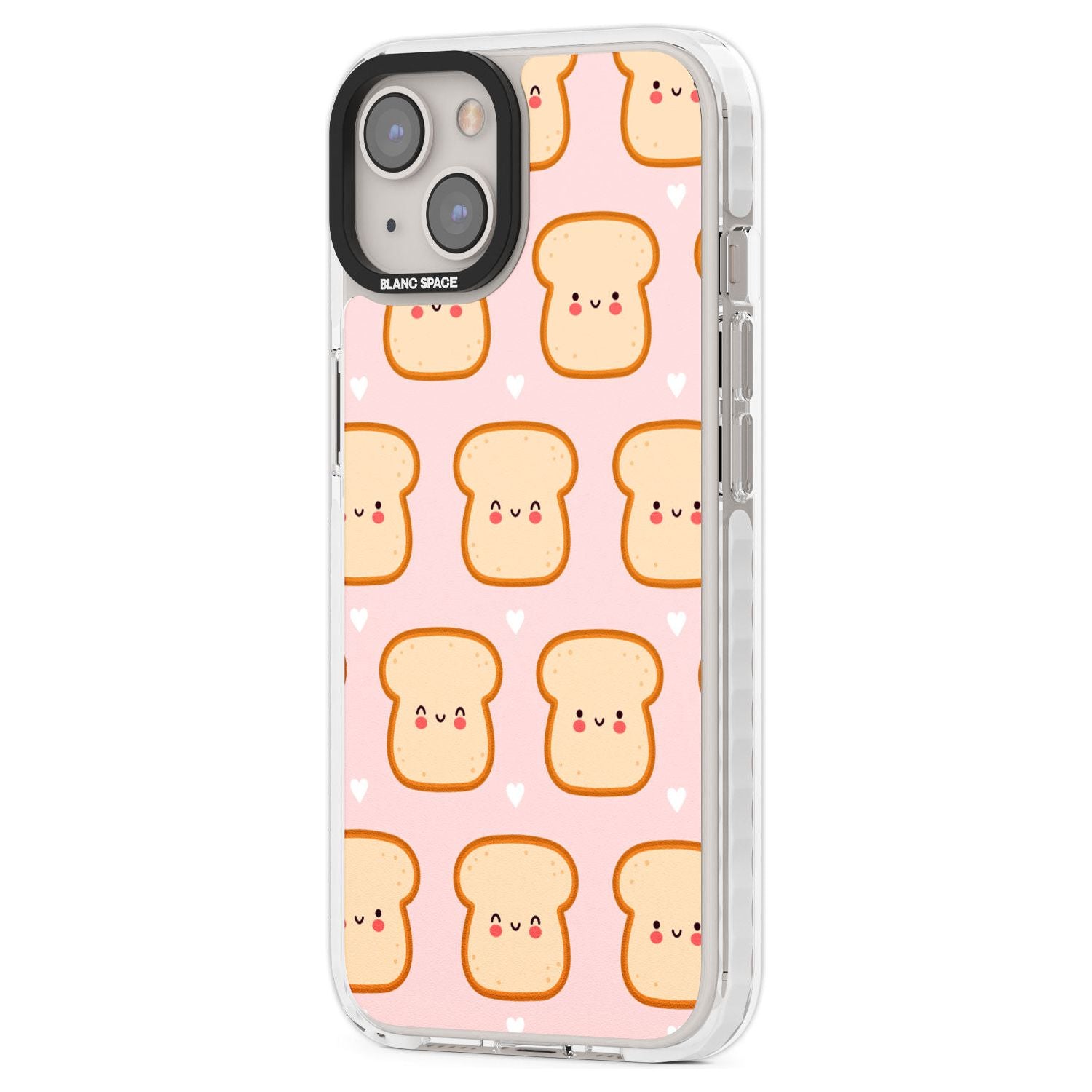 Bread Faces Kawaii Pattern