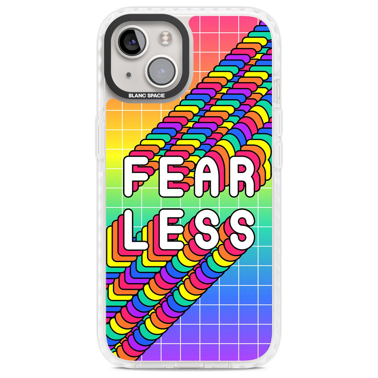 Fearless Phone Case iPhone 13 / Impact Case,iPhone 14 / Impact Case,iPhone 15 Plus / Impact Case,iPhone 15 / Impact Case Blanc Space