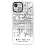 Map of Las Vegas, Nevada Phone Case iPhone 13 / Impact Case,iPhone 14 / Impact Case,iPhone 15 Plus / Impact Case,iPhone 15 / Impact Case Blanc Space