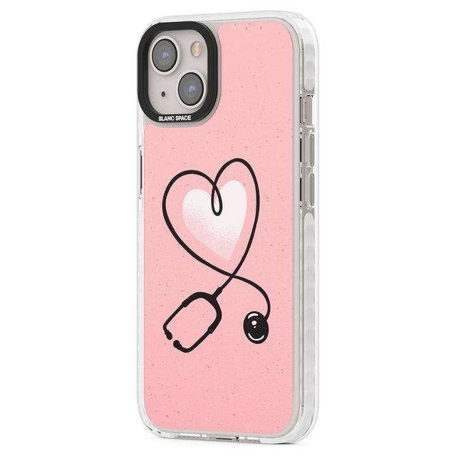 Medical Inspired Design Stethoscope Heart Phone Case iPhone 15 Pro Max / Black Impact Case,iPhone 15 Plus / Black Impact Case,iPhone 15 Pro / Black Impact Case,iPhone 15 / Black Impact Case,iPhone 15 Pro Max / Impact Case,iPhone 15 Plus / Impact Case,iPhone 15 Pro / Impact Case,iPhone 15 / Impact Case,iPhone 15 Pro Max / Magsafe Black Impact Case,iPhone 15 Plus / Magsafe Black Impact Case,iPhone 15 Pro / Magsafe Black Impact Case,iPhone 15 / Magsafe Black Impact Case,iPhone 14 Pro Max / Black Impact Case,iP