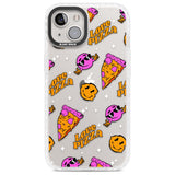 Psychedelic Love Pizza Pattern (Clear)