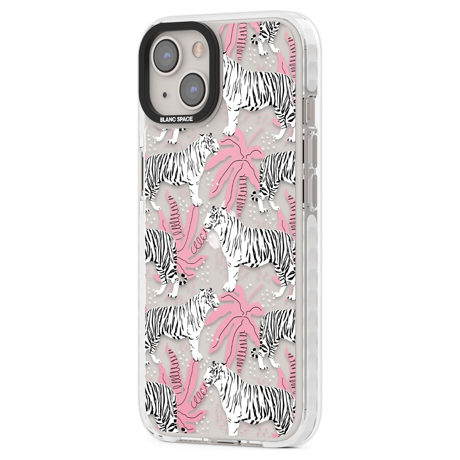 Pink & White Tropical Tigers