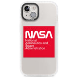 NASA The Worm Box Phone Case iPhone 13 / Impact Case,iPhone 14 / Impact Case,iPhone 15 Plus / Impact Case,iPhone 15 / Impact Case Blanc Space