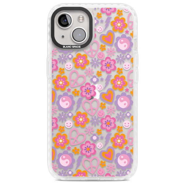 Peace, Love And Flowers Pattern