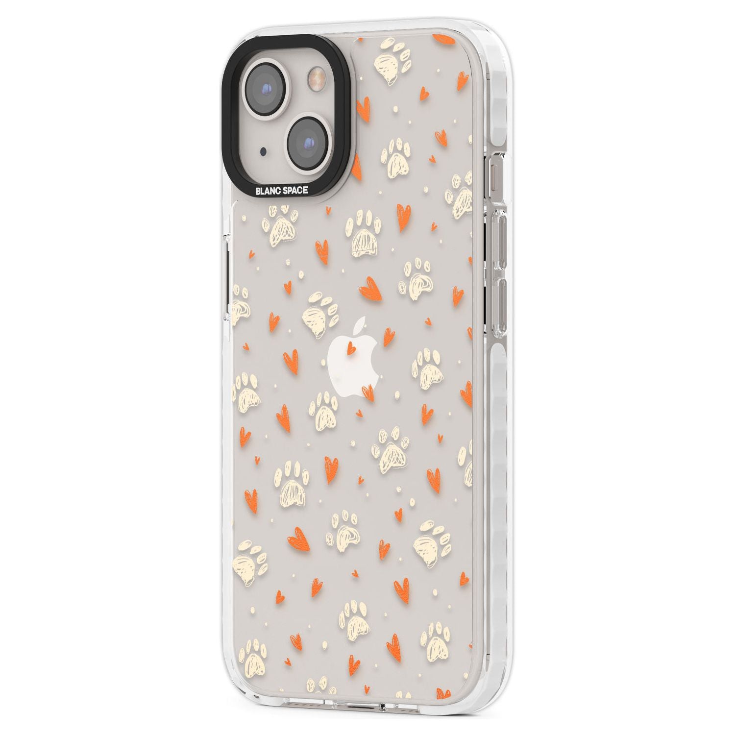 Paws & Hearts Pattern (Clear)