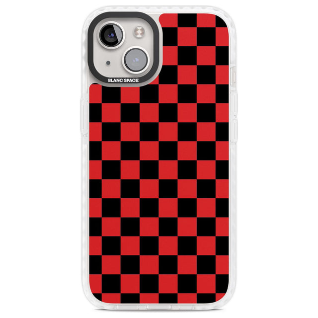 Red Black Checkered