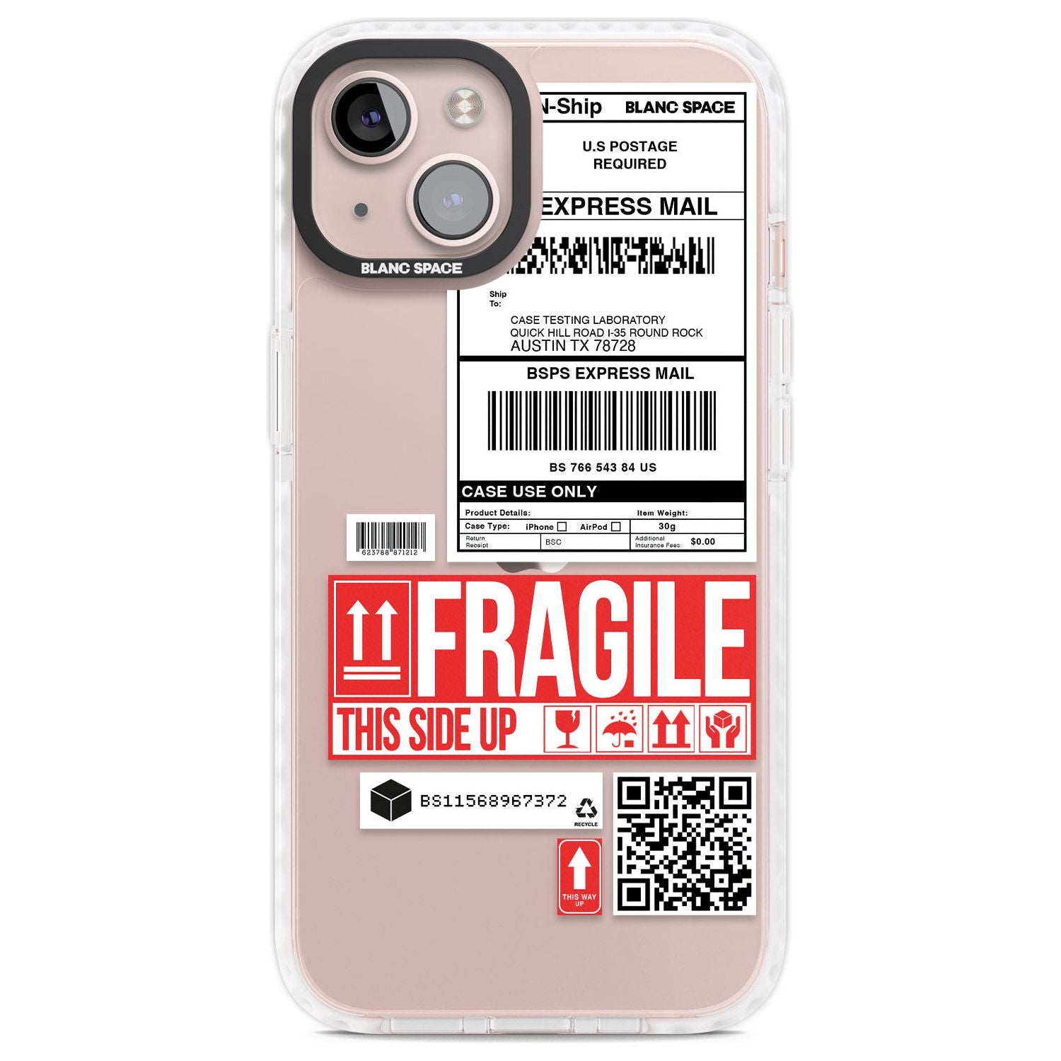 Shipping LabelPhone Case for iPhone 14
