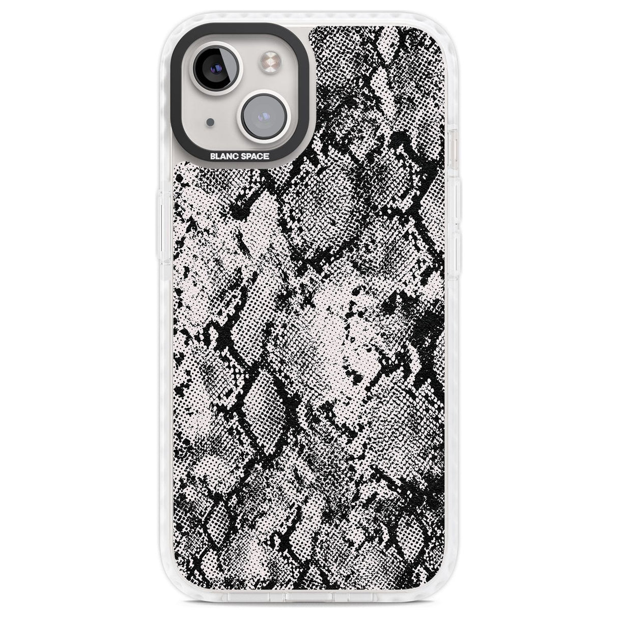 Pastel Snakeskin - Grey Phone Case iPhone 13 / Impact Case,iPhone 14 / Impact Case,iPhone 15 / Impact Case,iPhone 15 Plus / Impact Case Blanc Space
