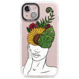 Let The Mind Flourish Phone Case iPhone 13 / Impact Case,iPhone 14 / Impact Case,iPhone 15 Plus / Impact Case,iPhone 15 / Impact Case Blanc Space