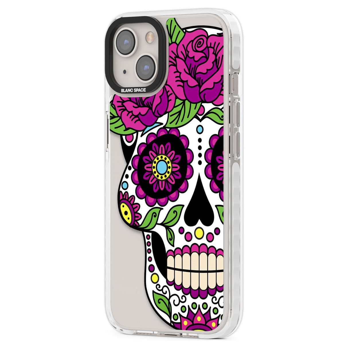 Purple Floral Sugar Skull