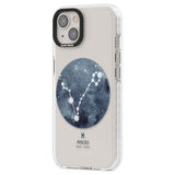 Pisces Zodiac Transparent Design - Blue