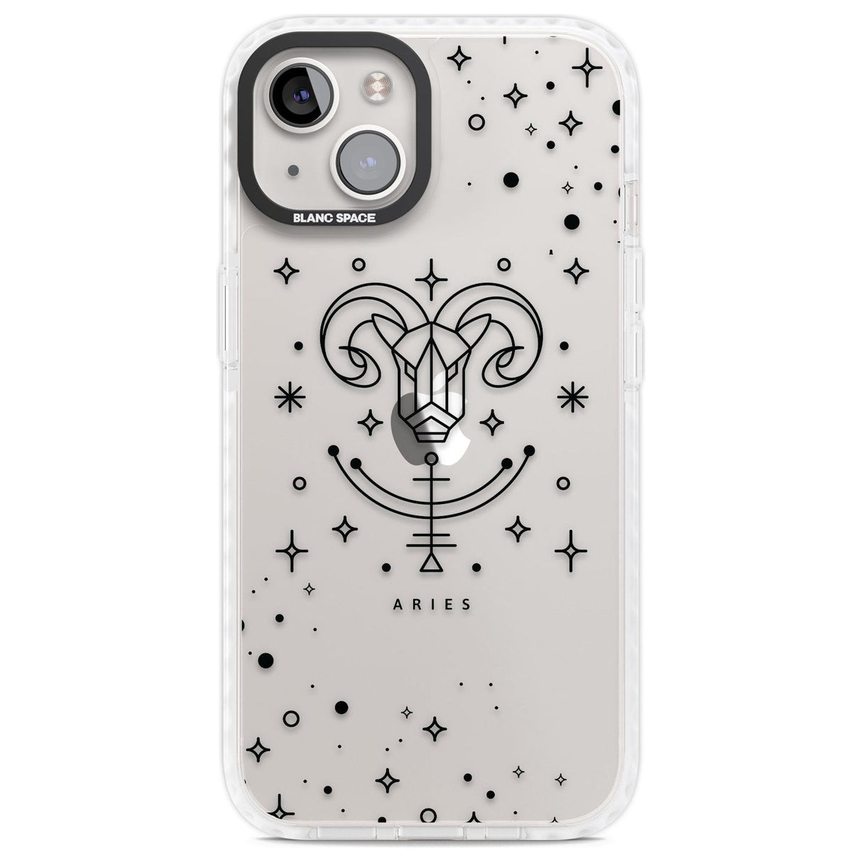 Aries Emblem - Transparent Design Phone Case iPhone 13 / Impact Case,iPhone 14 / Impact Case,iPhone 15 Plus / Impact Case,iPhone 15 / Impact Case Blanc Space