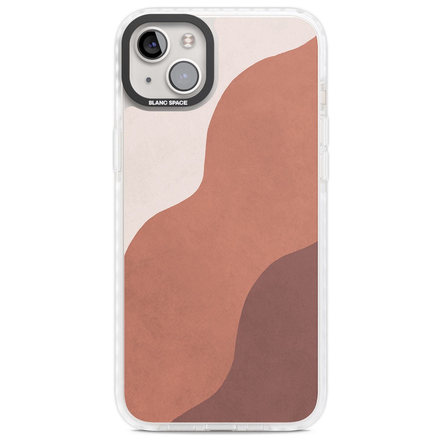 Lush Abstract Watercolour Design #3 Phone Case iPhone 14 Plus / Impact Case Blanc Space