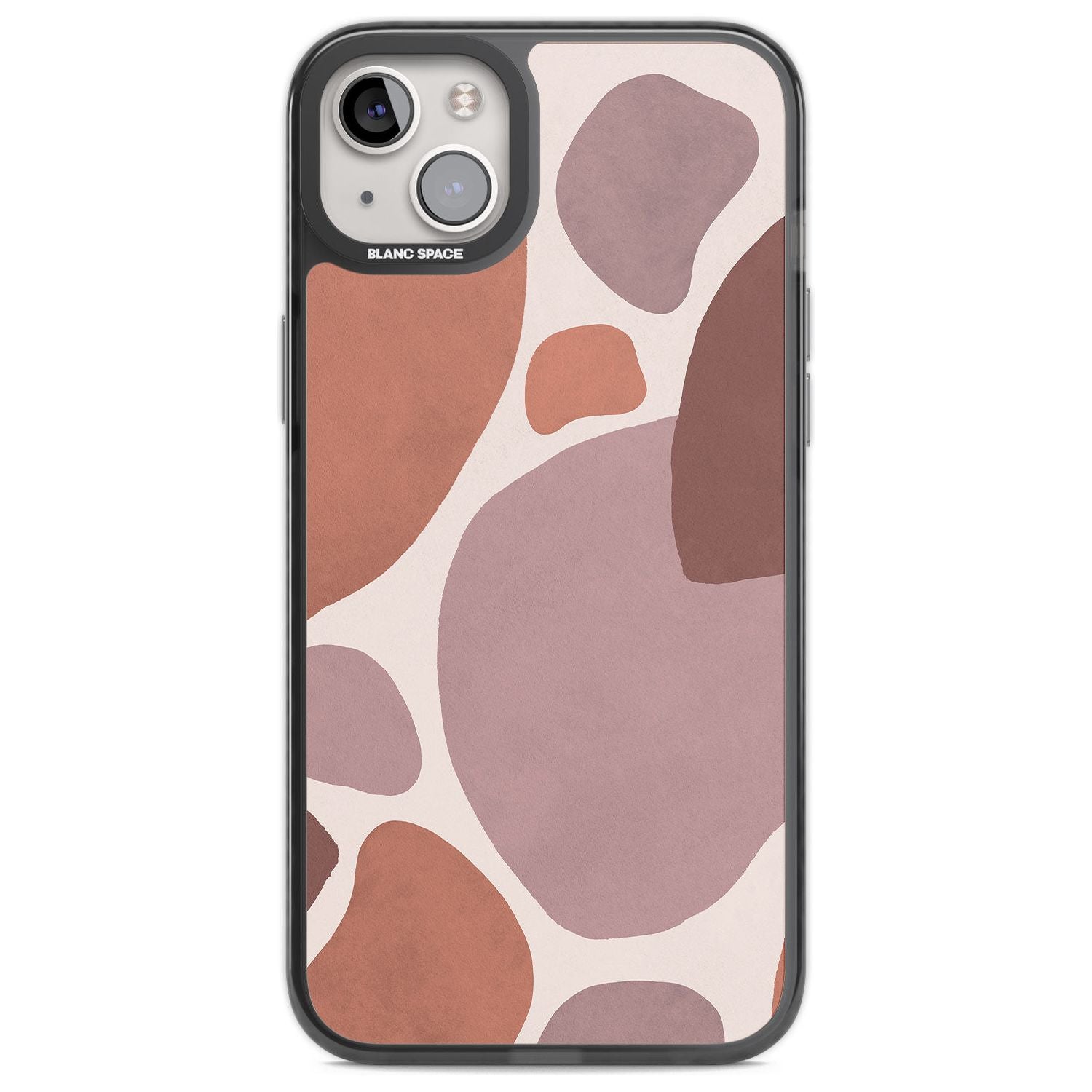 Lush Abstract Watercolour Phone Case iPhone 14 Plus / Black Impact Case Blanc Space