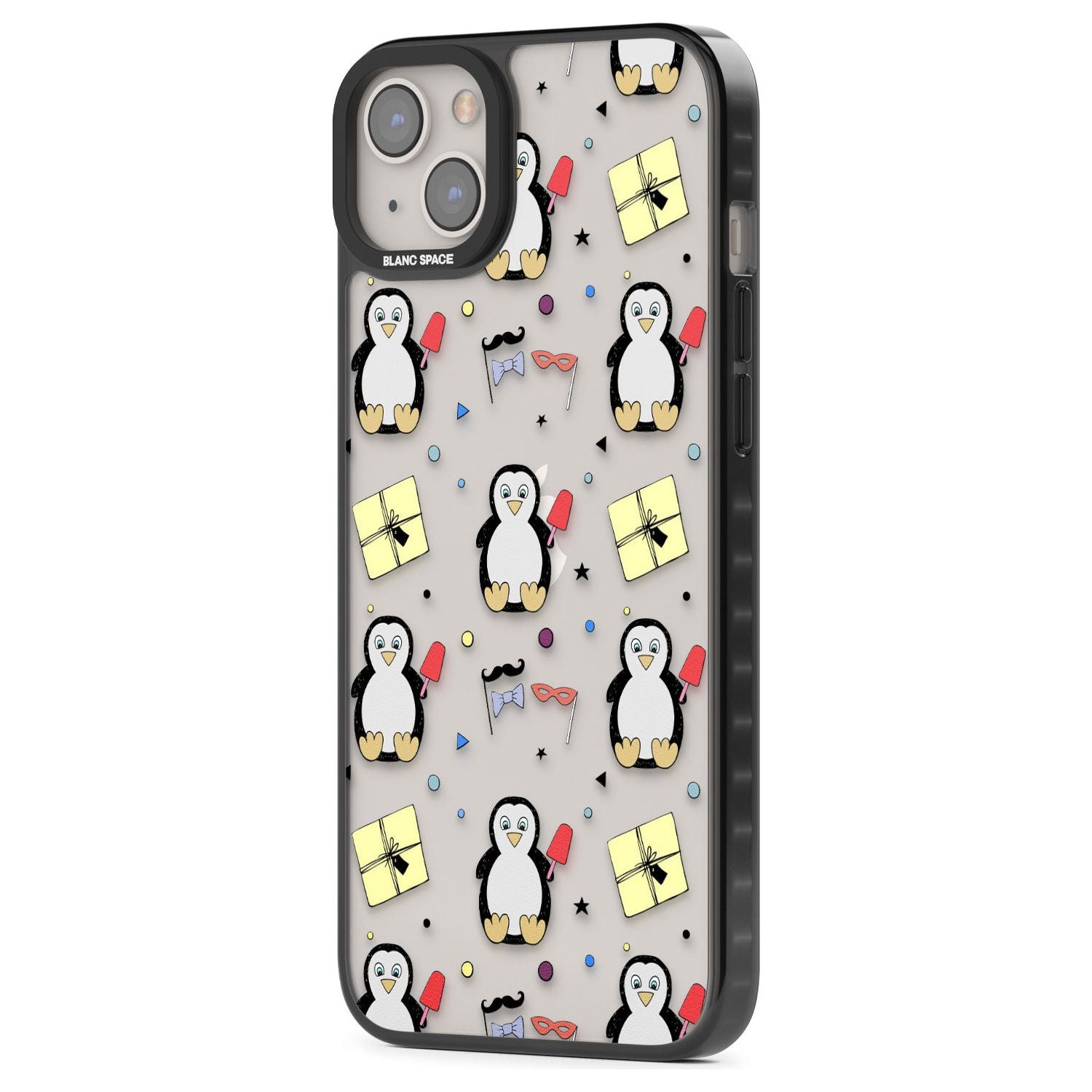Cute Penguin Pattern Clear
