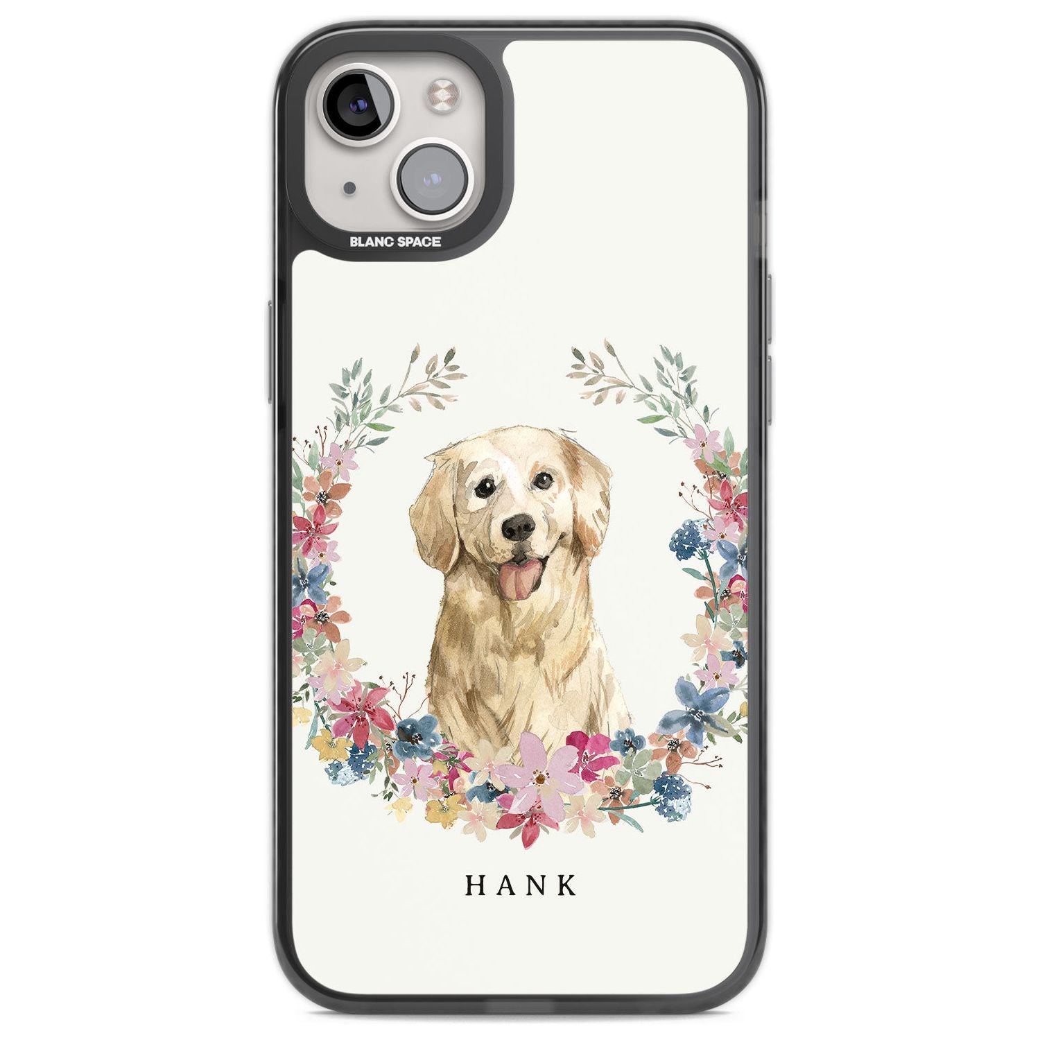 Personalised Golden Retriever - Watercolour Dog Portrait