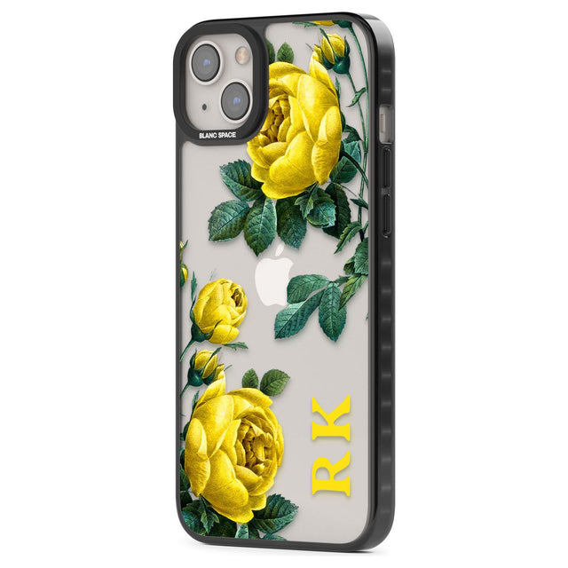 Personalised Clear Vintage Floral Yellow Roses Custom Phone Case iPhone 15 Pro Max / Black Impact Case,iPhone 15 Plus / Black Impact Case,iPhone 15 Pro / Black Impact Case,iPhone 15 / Black Impact Case,iPhone 15 Pro Max / Impact Case,iPhone 15 Plus / Impact Case,iPhone 15 Pro / Impact Case,iPhone 15 / Impact Case,iPhone 15 Pro Max / Magsafe Black Impact Case,iPhone 15 Plus / Magsafe Black Impact Case,iPhone 15 Pro / Magsafe Black Impact Case,iPhone 15 / Magsafe Black Impact Case,iPhone 14 Pro Max / Black Im