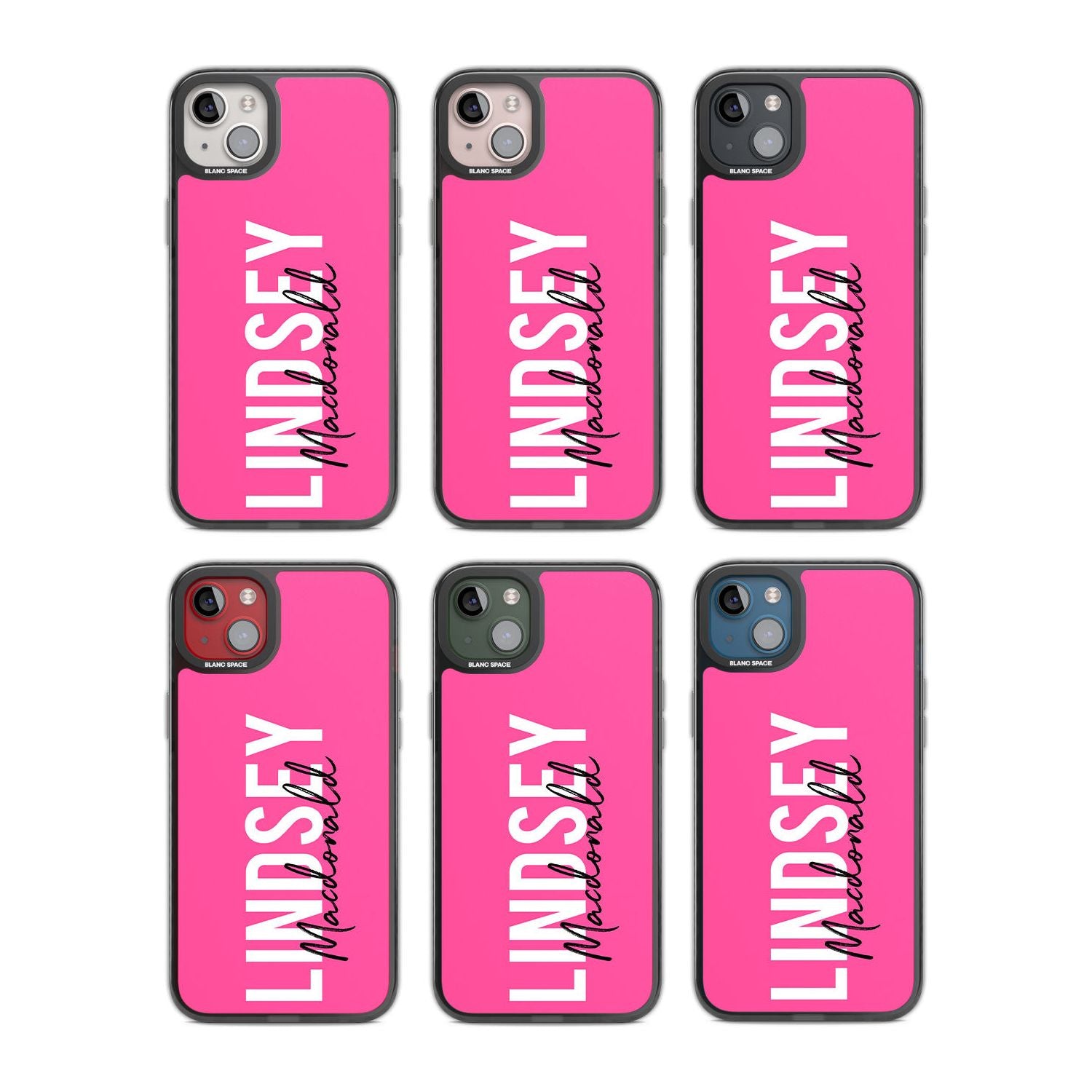 Personalised Bold Name: Pink