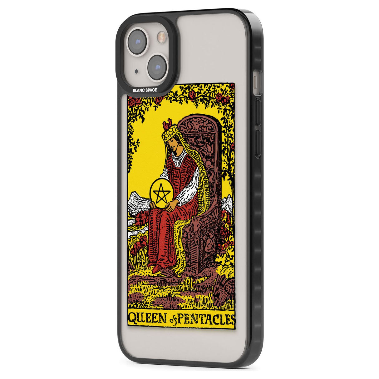 Personalised Queen of Pentacles Tarot Card - Colour Phone Case iPhone 15 Pro Max / Black Impact Case,iPhone 15 Plus / Black Impact Case,iPhone 15 Pro / Black Impact Case,iPhone 15 / Black Impact Case,iPhone 15 Pro Max / Impact Case,iPhone 15 Plus / Impact Case,iPhone 15 Pro / Impact Case,iPhone 15 / Impact Case,iPhone 15 Pro Max / Magsafe Black Impact Case,iPhone 15 Plus / Magsafe Black Impact Case,iPhone 15 Pro / Magsafe Black Impact Case,iPhone 15 / Magsafe Black Impact Case,iPhone 14 Pro Max / Black Impa