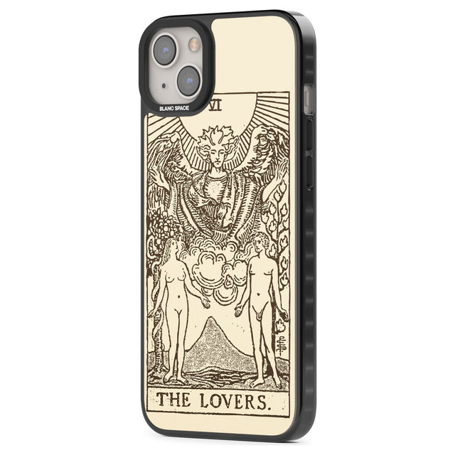 Personalised The Lovers Tarot Card - Solid Cream Custom Phone Case iPhone 15 Pro Max / Black Impact Case,iPhone 15 Plus / Black Impact Case,iPhone 15 Pro / Black Impact Case,iPhone 15 / Black Impact Case,iPhone 15 Pro Max / Impact Case,iPhone 15 Plus / Impact Case,iPhone 15 Pro / Impact Case,iPhone 15 / Impact Case,iPhone 15 Pro Max / Magsafe Black Impact Case,iPhone 15 Plus / Magsafe Black Impact Case,iPhone 15 Pro / Magsafe Black Impact Case,iPhone 15 / Magsafe Black Impact Case,iPhone 14 Pro Max / Black 