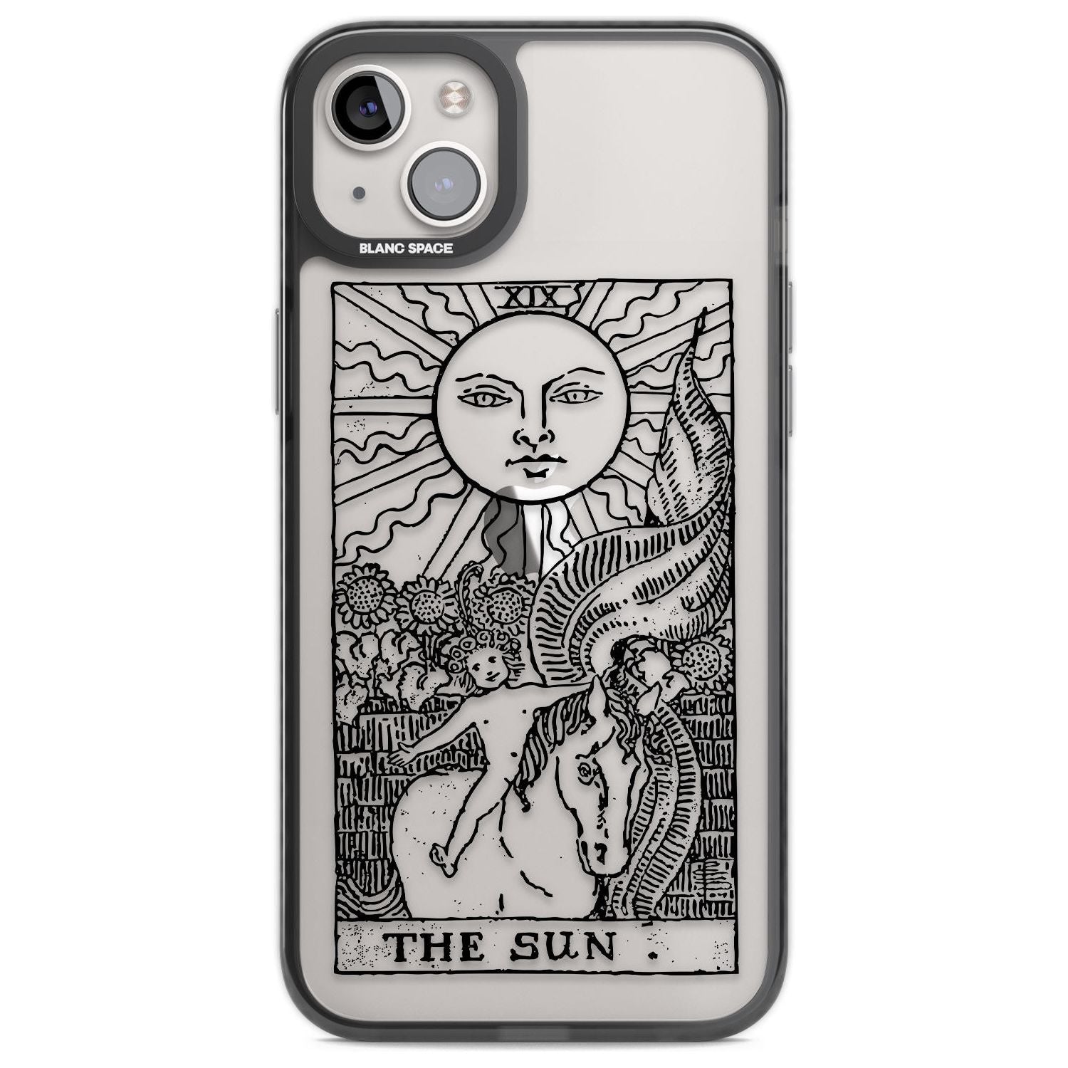 Personalised The Sun Tarot Card - Transparent