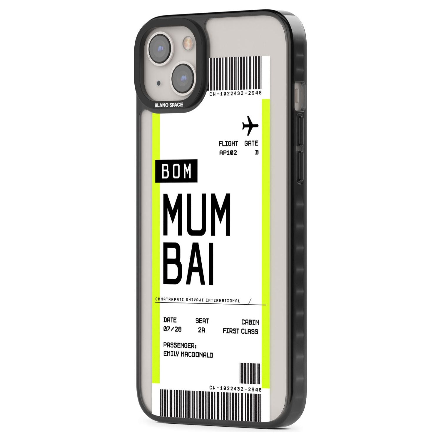 Personalised Mumbai Boarding Pass