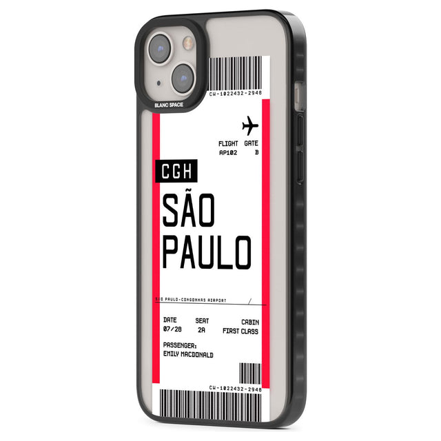 Personalised São Paulo Boarding Pass Custom Phone Case iPhone 15 Pro Max / Black Impact Case,iPhone 15 Plus / Black Impact Case,iPhone 15 Pro / Black Impact Case,iPhone 15 / Black Impact Case,iPhone 15 Pro Max / Impact Case,iPhone 15 Plus / Impact Case,iPhone 15 Pro / Impact Case,iPhone 15 / Impact Case,iPhone 15 Pro Max / Magsafe Black Impact Case,iPhone 15 Plus / Magsafe Black Impact Case,iPhone 15 Pro / Magsafe Black Impact Case,iPhone 15 / Magsafe Black Impact Case,iPhone 14 Pro Max / Black Impact Case,