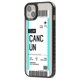 Personalised Cancún Boarding Pass Custom Phone Case iPhone 15 Pro Max / Black Impact Case,iPhone 15 Plus / Black Impact Case,iPhone 15 Pro / Black Impact Case,iPhone 15 / Black Impact Case,iPhone 15 Pro Max / Impact Case,iPhone 15 Plus / Impact Case,iPhone 15 Pro / Impact Case,iPhone 15 / Impact Case,iPhone 15 Pro Max / Magsafe Black Impact Case,iPhone 15 Plus / Magsafe Black Impact Case,iPhone 15 Pro / Magsafe Black Impact Case,iPhone 15 / Magsafe Black Impact Case,iPhone 14 Pro Max / Black Impact Case,iPh