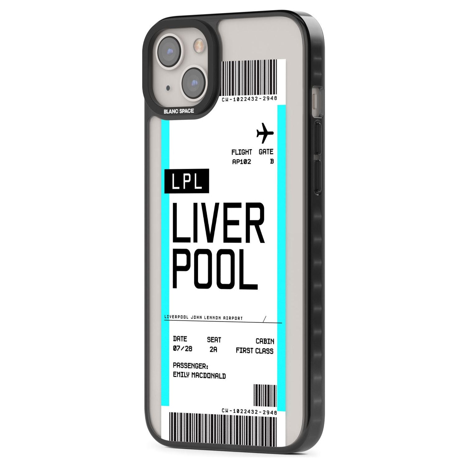 Personalised Liverpool Boarding Pass
