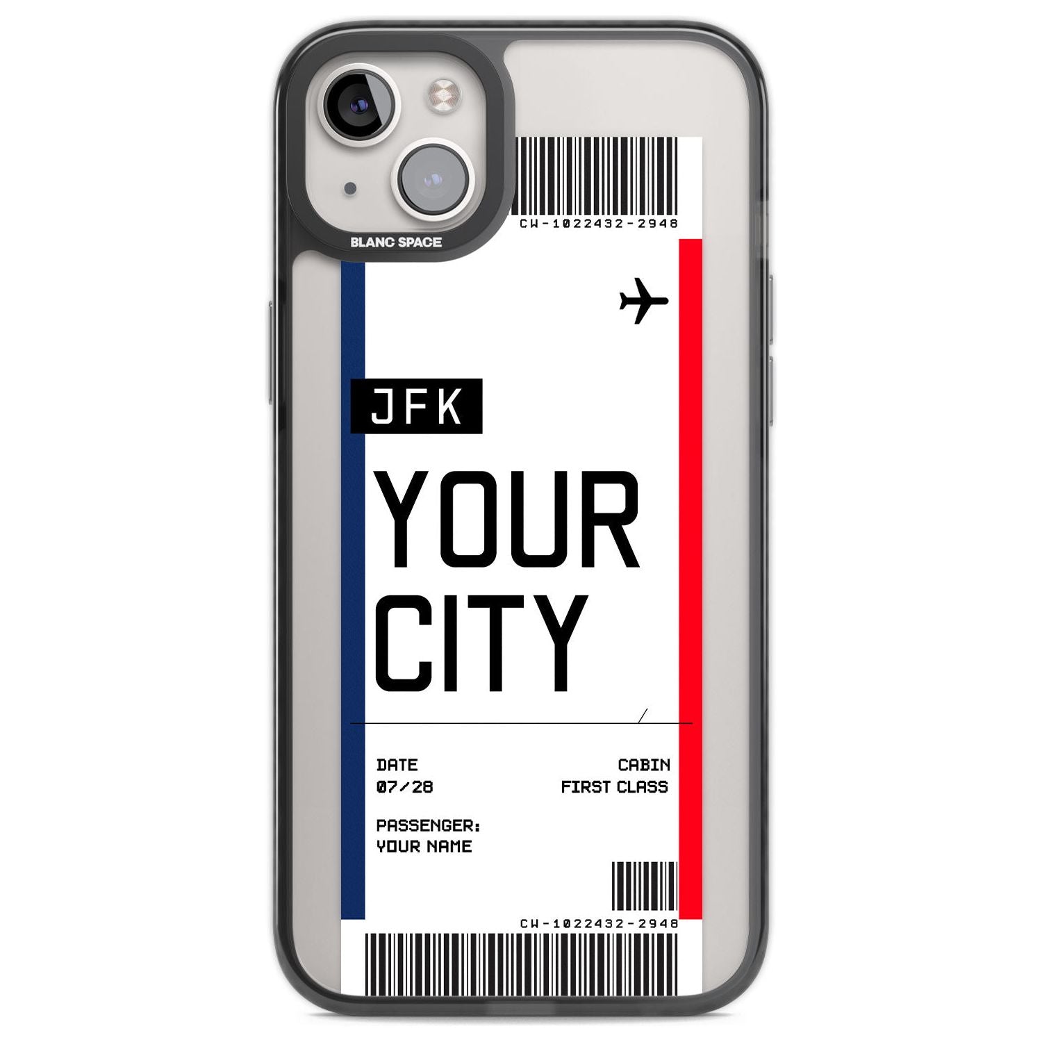 Personalised Vinyl Record Phone Case for iPhone 14 Plus
