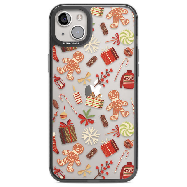 Christmas Assortments Phone Case iPhone 14 Plus / Black Impact Case Blanc Space