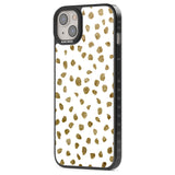 Gold Look on White Dalmatian Polka Dot Spots Phone Case iPhone 15 Pro Max / Black Impact Case,iPhone 15 Plus / Black Impact Case,iPhone 15 Pro / Black Impact Case,iPhone 15 / Black Impact Case,iPhone 15 Pro Max / Impact Case,iPhone 15 Plus / Impact Case,iPhone 15 Pro / Impact Case,iPhone 15 / Impact Case,iPhone 15 Pro Max / Magsafe Black Impact Case,iPhone 15 Plus / Magsafe Black Impact Case,iPhone 15 Pro / Magsafe Black Impact Case,iPhone 15 / Magsafe Black Impact Case,iPhone 14 Pro Max / Black Impact Case