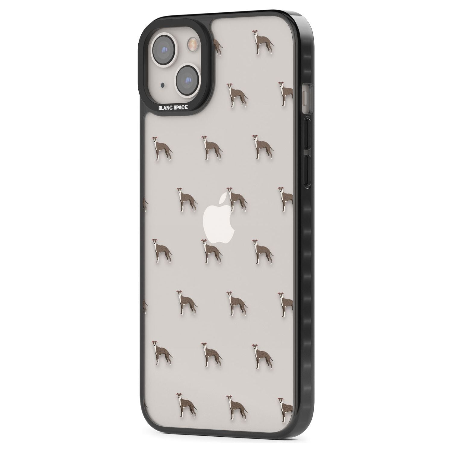 Whippet Dog Pattern Clear