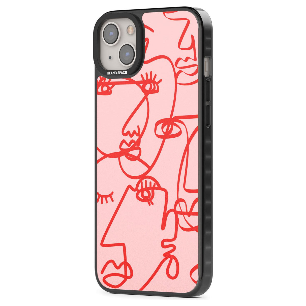 Abstract Continuous Line Faces Red on Pink Phone Case iPhone 15 Pro Max / Black Impact Case,iPhone 15 Plus / Black Impact Case,iPhone 15 Pro / Black Impact Case,iPhone 15 / Black Impact Case,iPhone 15 Pro Max / Impact Case,iPhone 15 Plus / Impact Case,iPhone 15 Pro / Impact Case,iPhone 15 / Impact Case,iPhone 15 Pro Max / Magsafe Black Impact Case,iPhone 15 Plus / Magsafe Black Impact Case,iPhone 15 Pro / Magsafe Black Impact Case,iPhone 15 / Magsafe Black Impact Case,iPhone 14 Pro Max / Black Impact Case,i