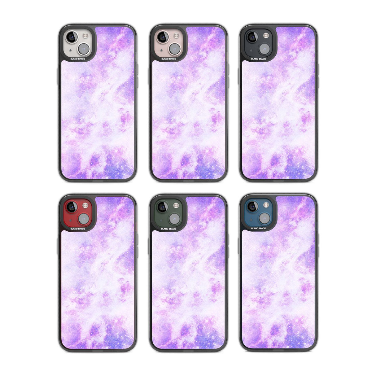 Purple Galaxy Pattern Design