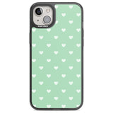 Small Heart Pattern: Green